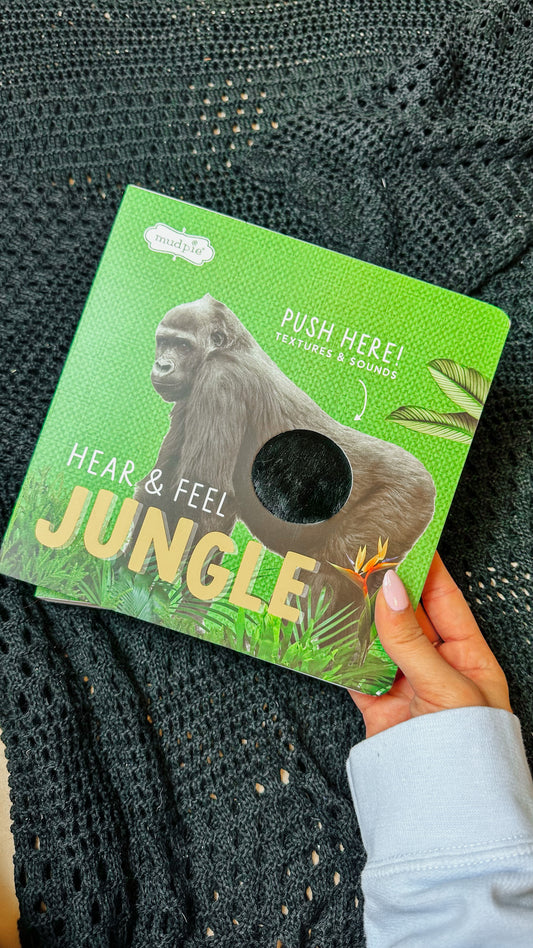 Jungle Hear & Feel Kids Book