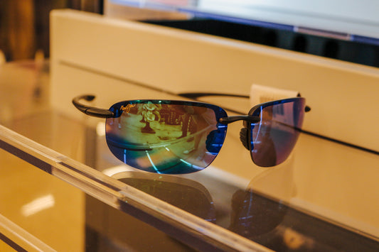 Maui Jim Ho'okipa Translucent Matte Grey Polarized Sunglasses