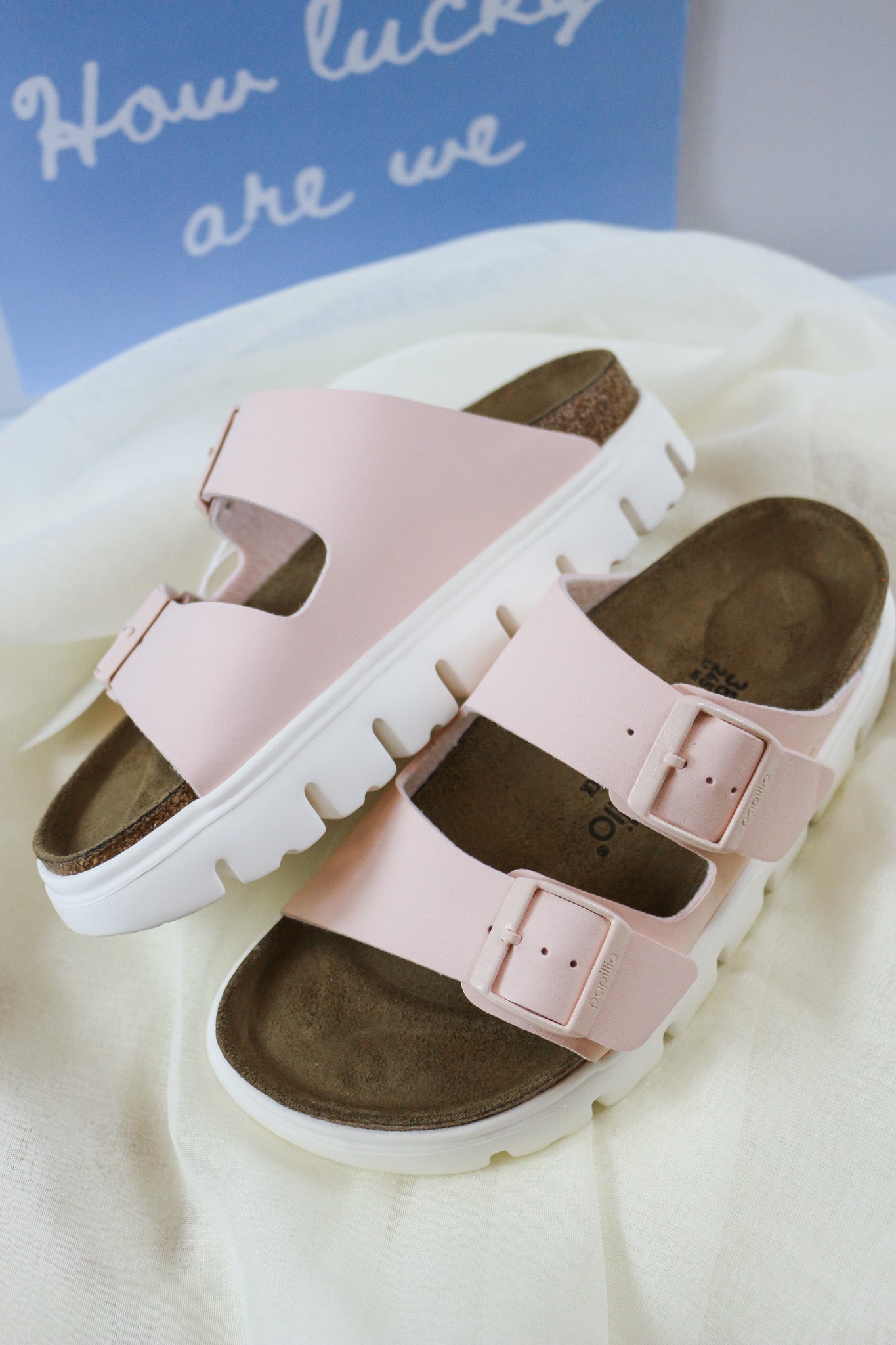 Arizona Chunky Light Rose Birkenstock Sandal