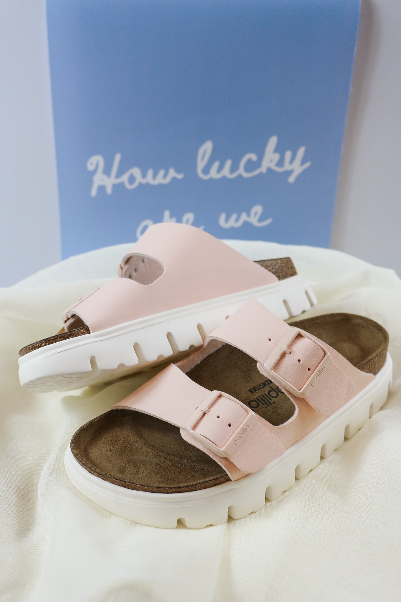 Arizona Chunky Light Rose Birkenstock Sandal