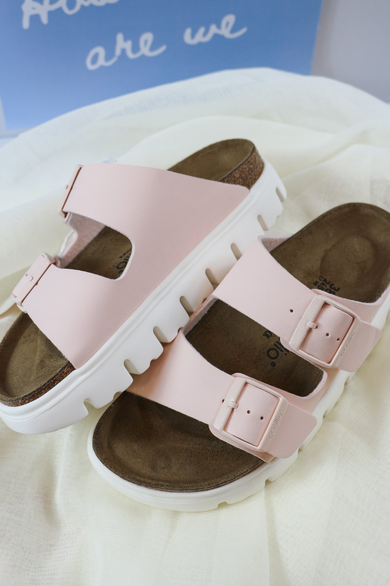 Arizona Chunky Light Rose Birkenstock Sandal