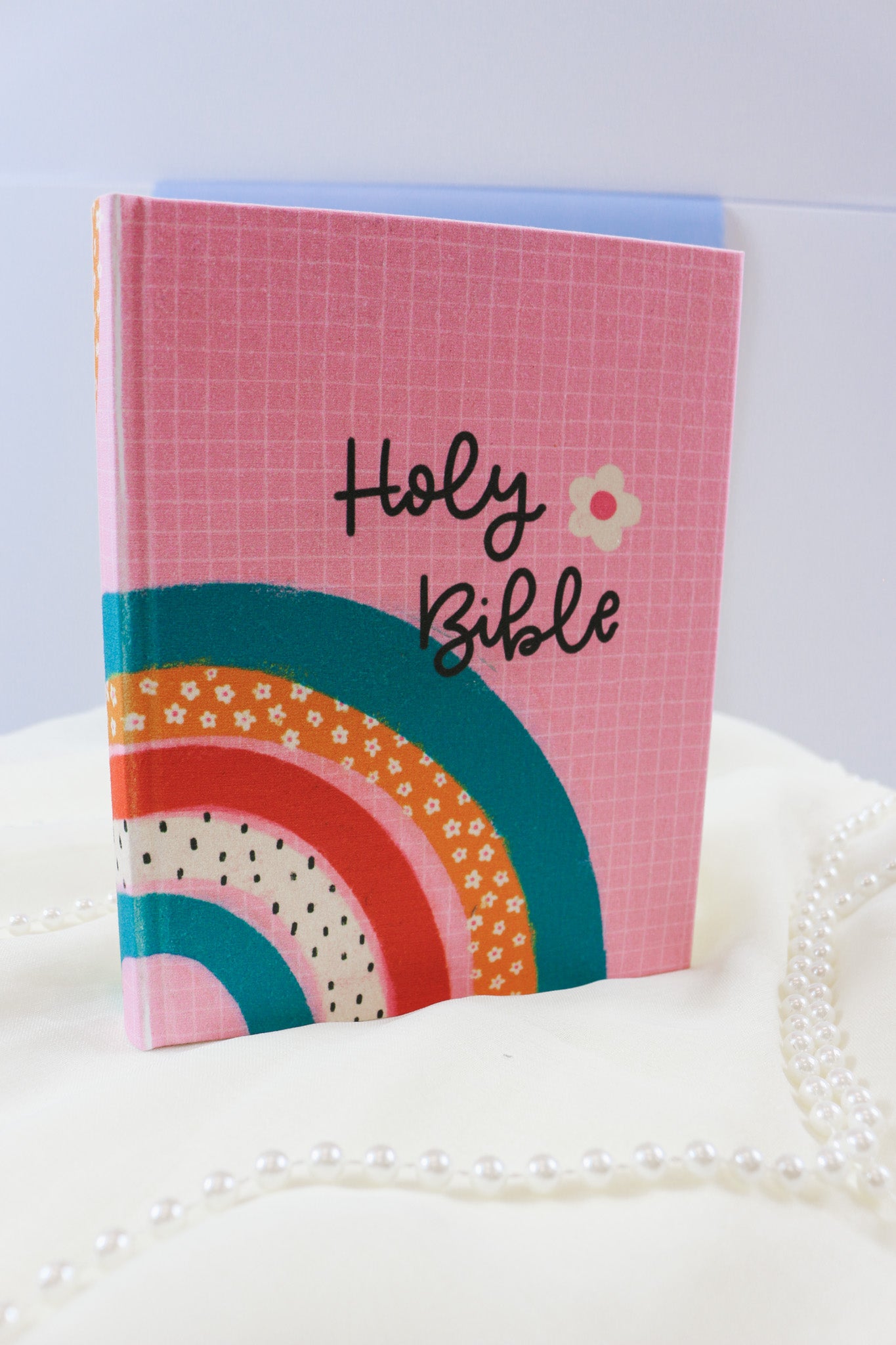 Pink Floral Rainbow Esv Journaling Bible