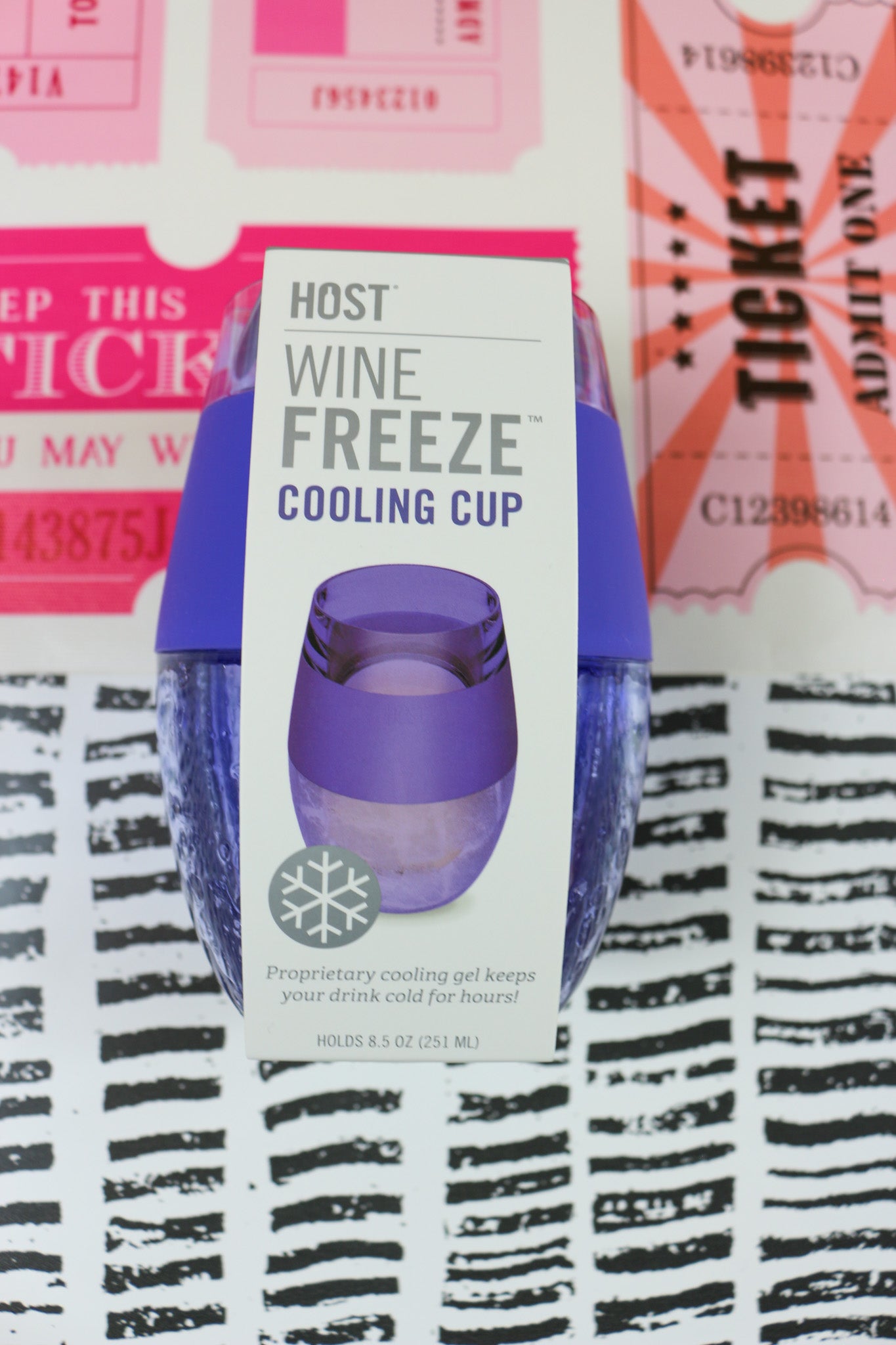 Wine Freeze Cooling Cups - 4 Colors