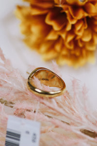 Gold Iridescent Ring
