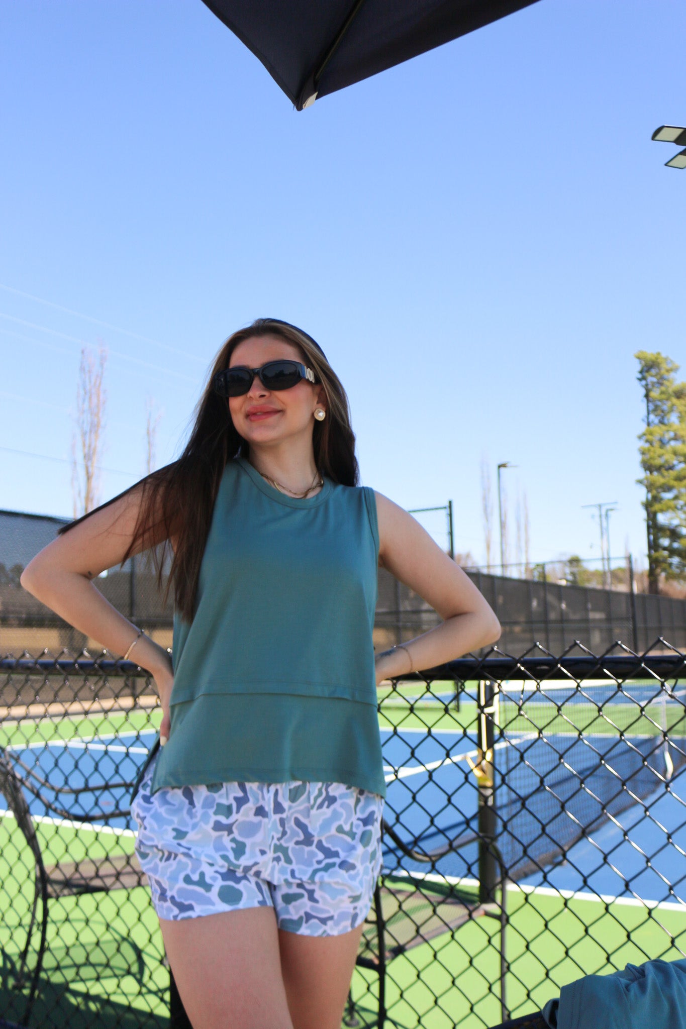 Trinity Activewear Solid Tank Top
