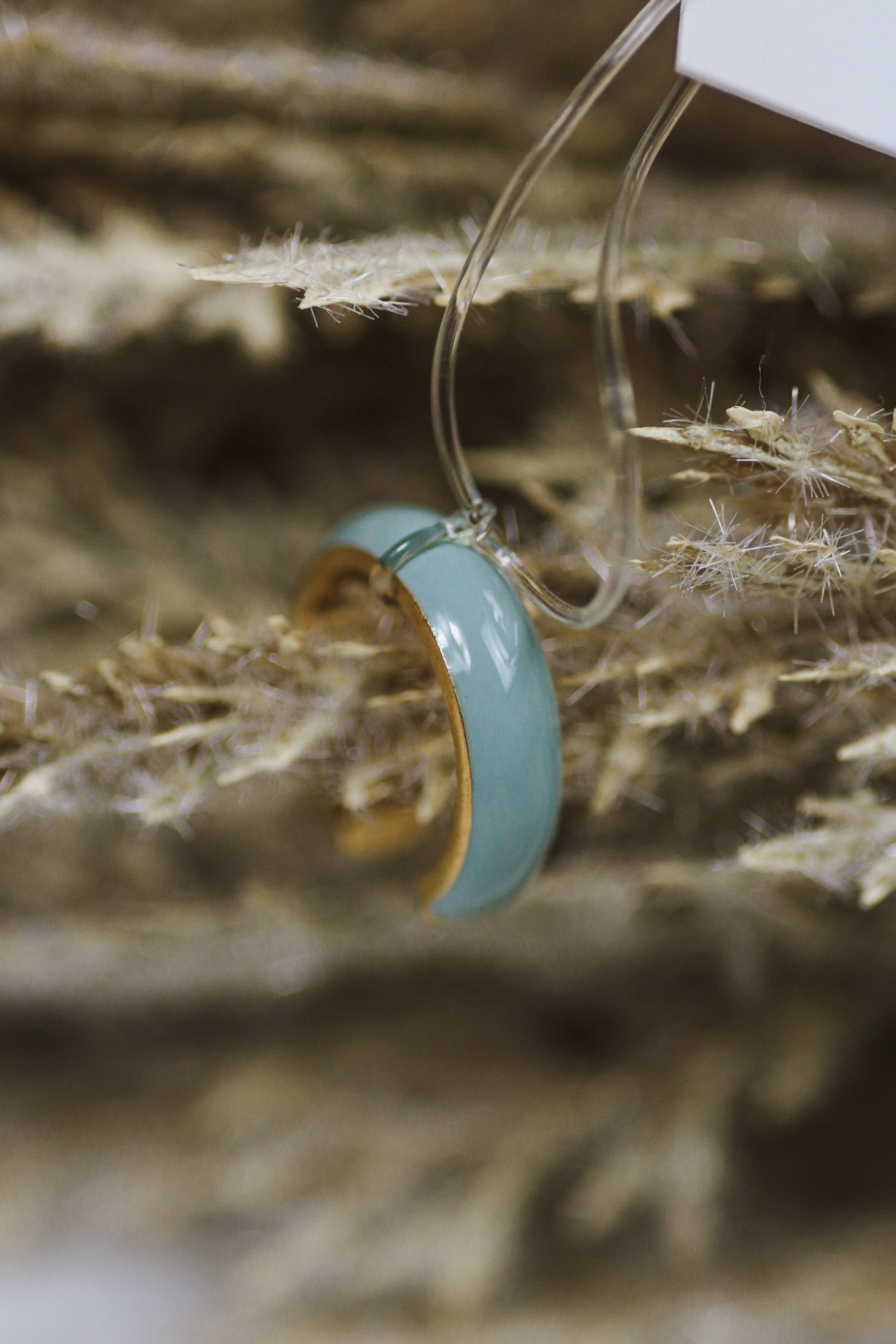 Gold & Blue Ear Cuff