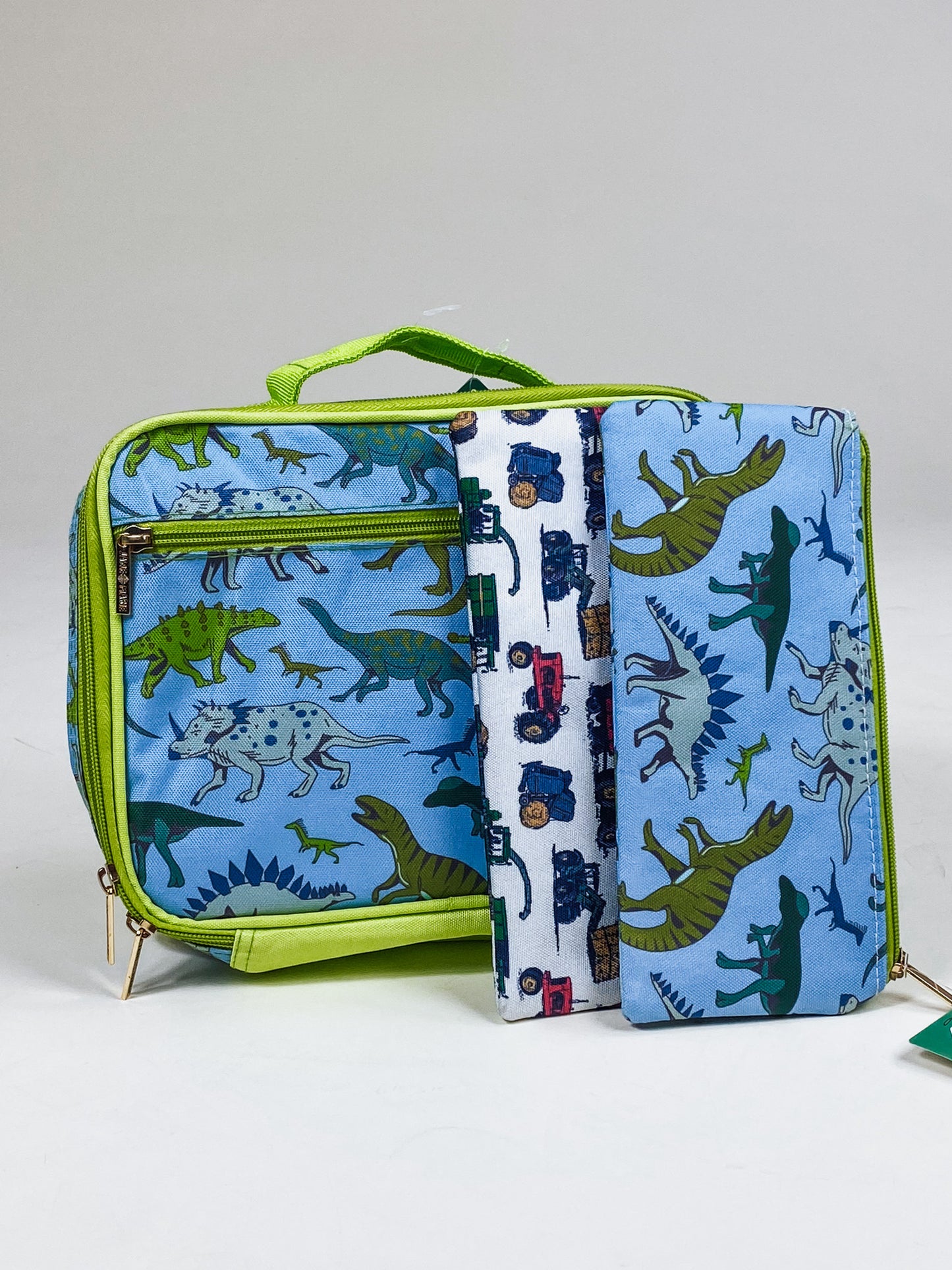 Green Dinosaur Pencil Pouch