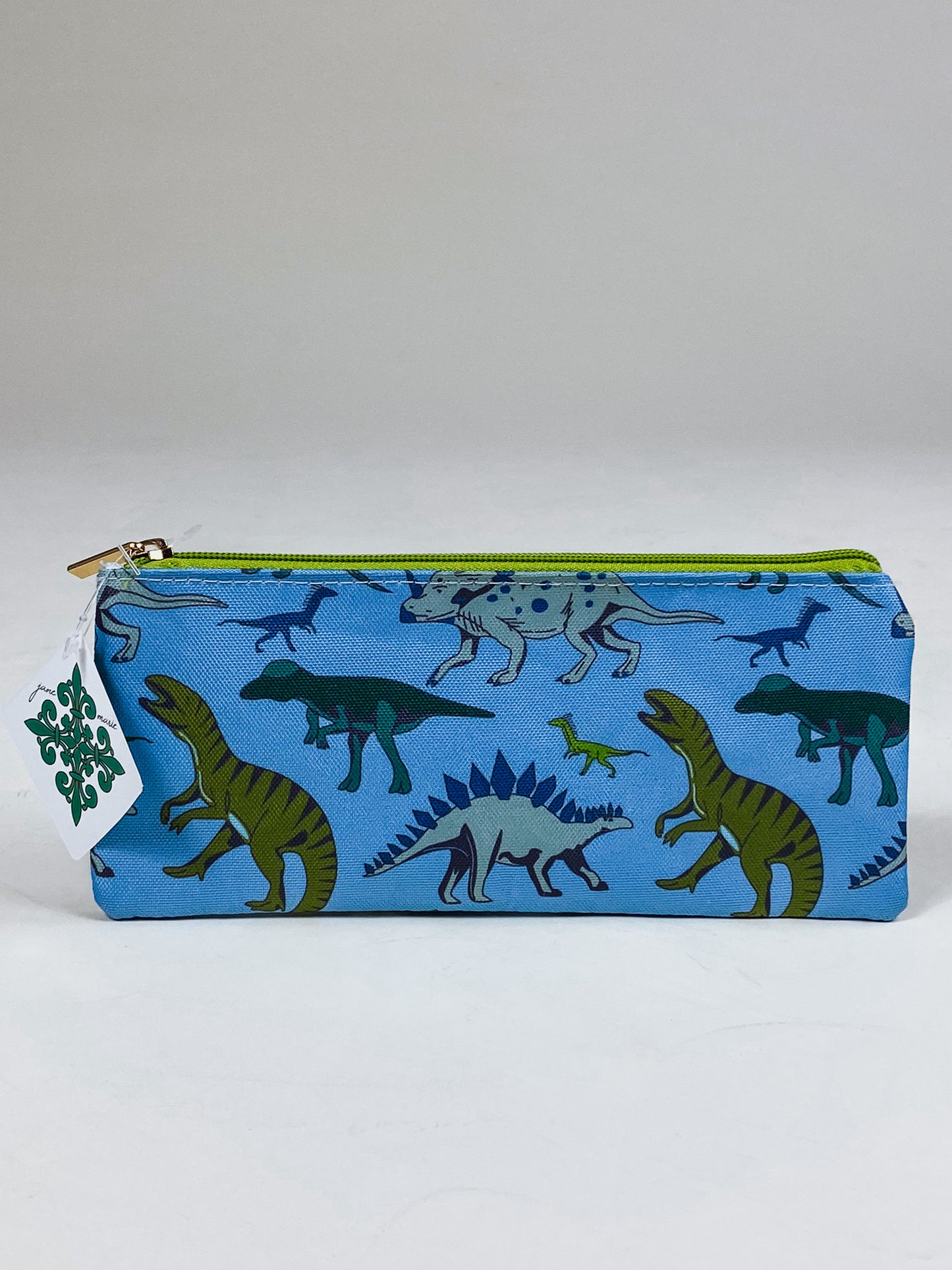 Green Dinosaur Pencil Pouch