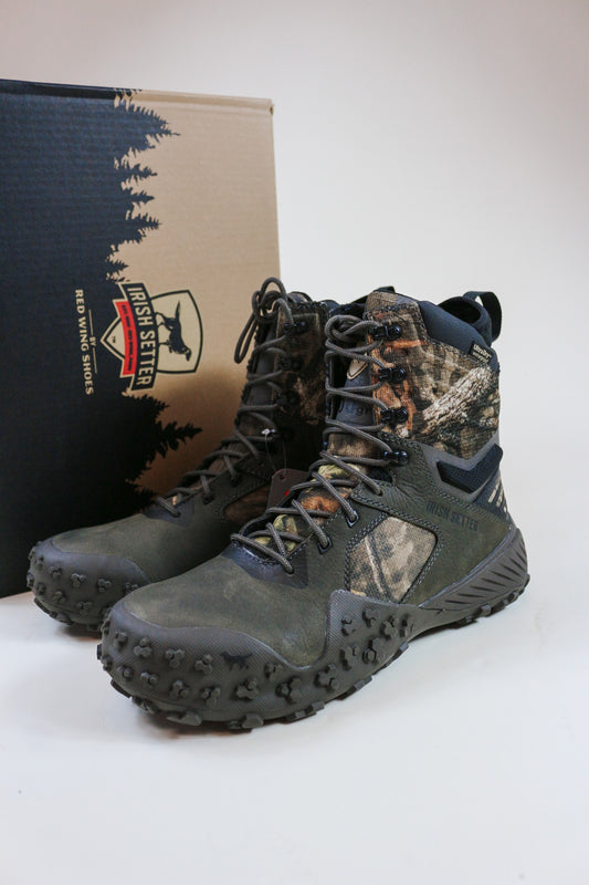 Men's Irish Setter 8" Mossy Oak Camo Boot