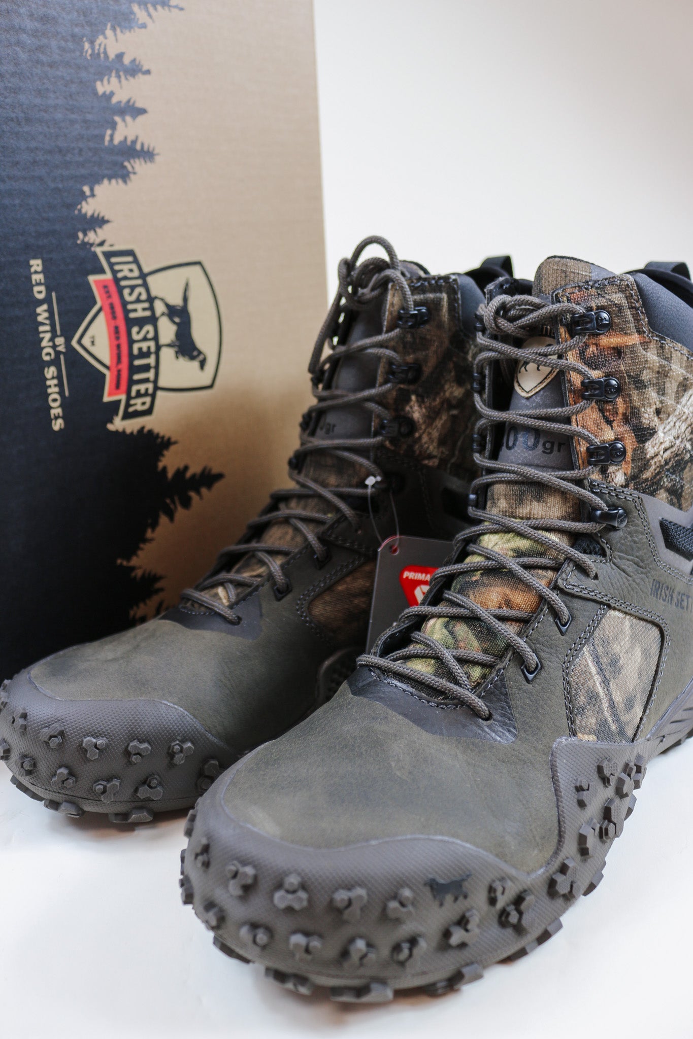 Men's Irish Setter 8" Mossy Oak Camo Boot