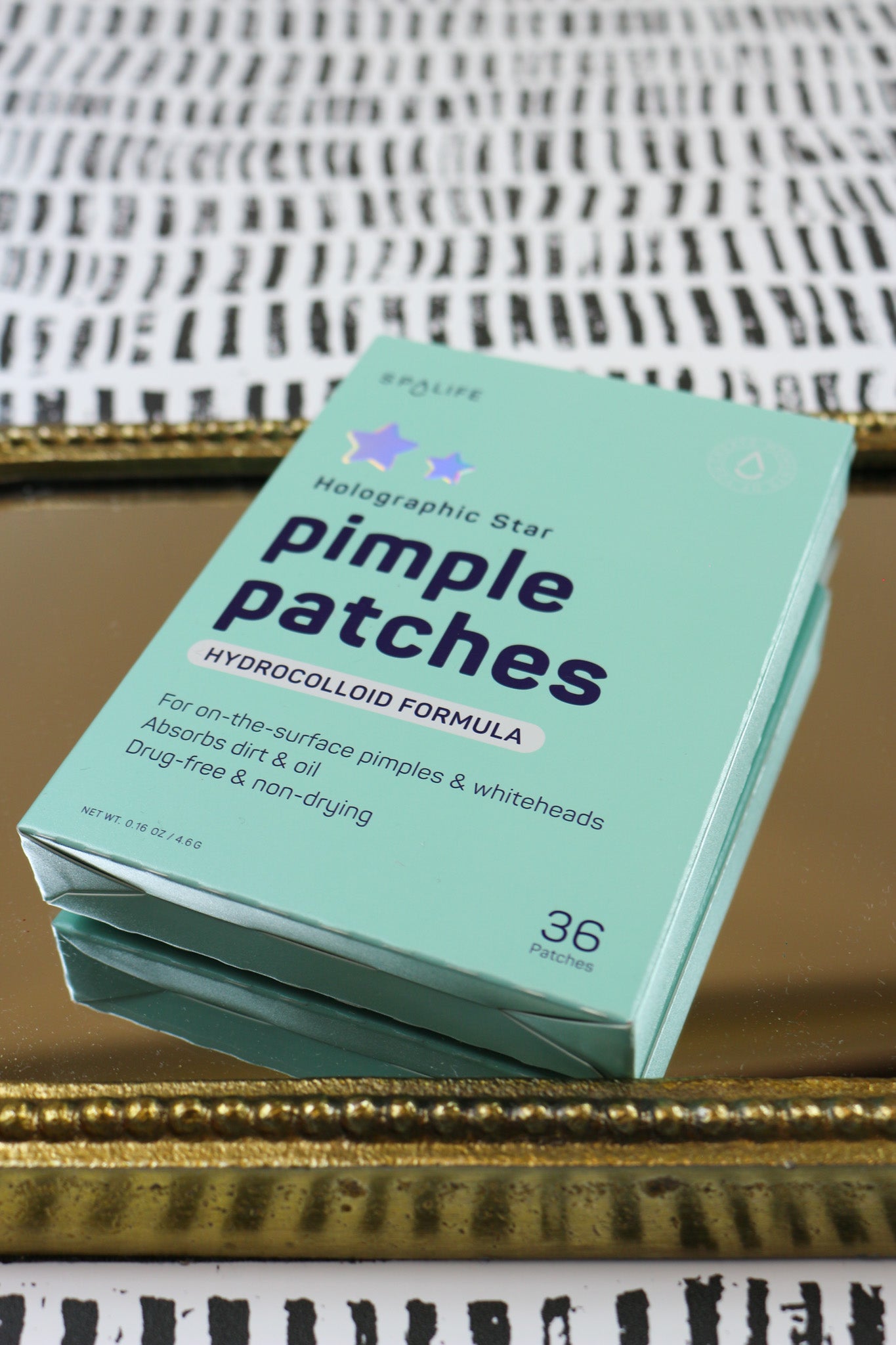 Holographic Star Hydrocolloid Pimple Patches