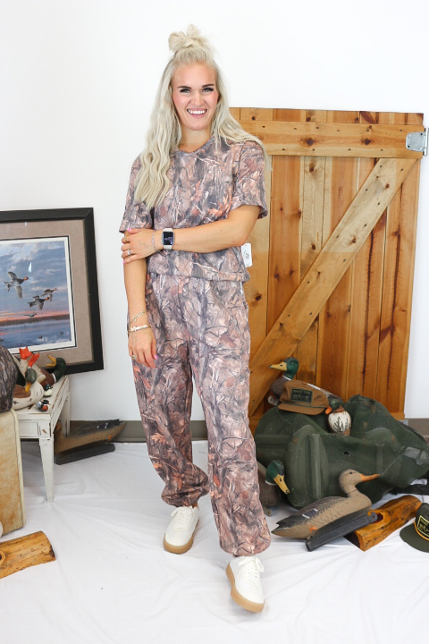 Under The Radar Brown Camo Tee