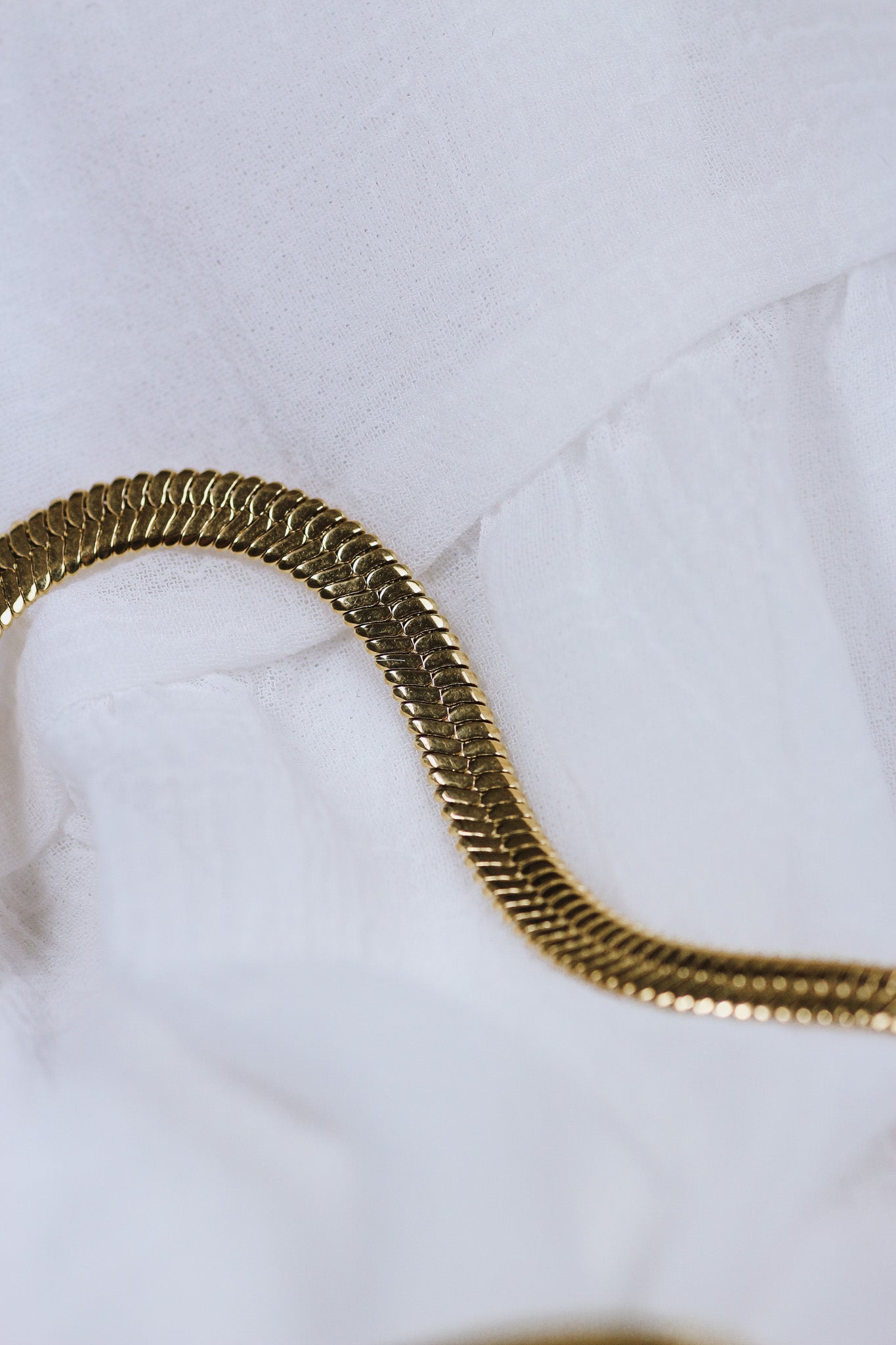 Gold Snake Necklace