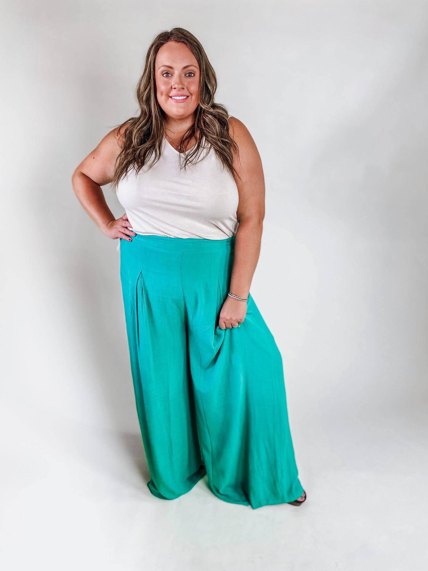 Preppy Perfection Jade Green Dress Pants