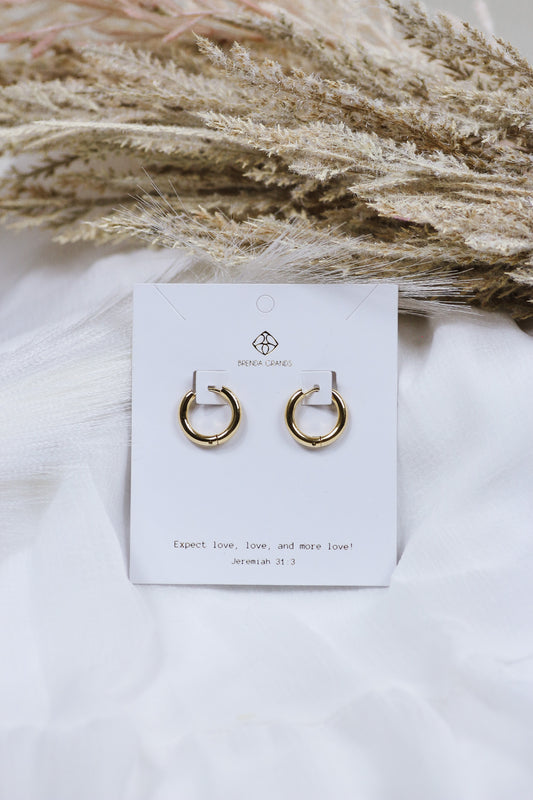 Gold Mini Hoop Earrings