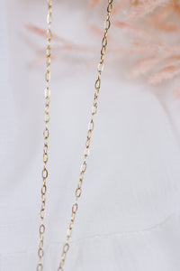 Gold D Initial Necklace