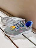 Girls' Skechers Slip-ins Bounder Simple Cute sneaker, shown in one of two available colors
