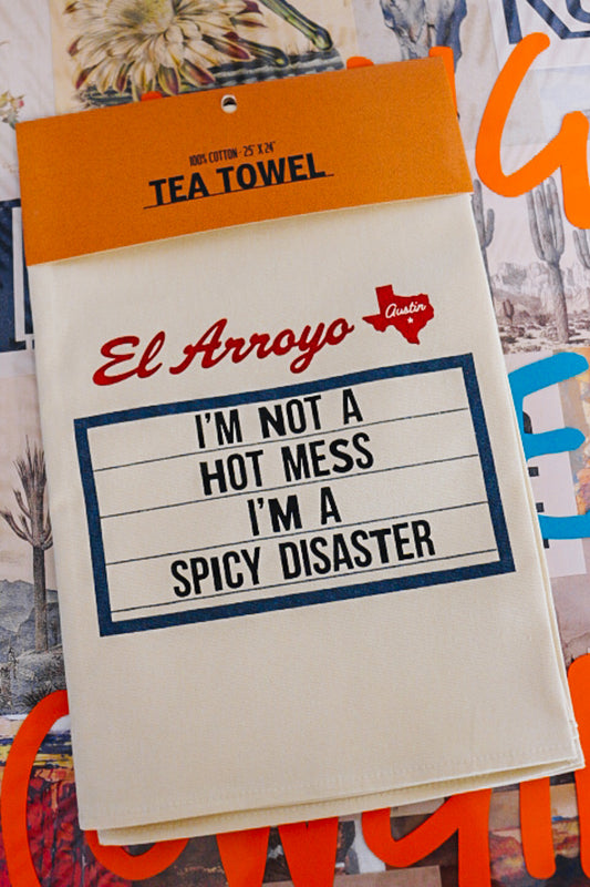 Spicy Disaster Tea Towel