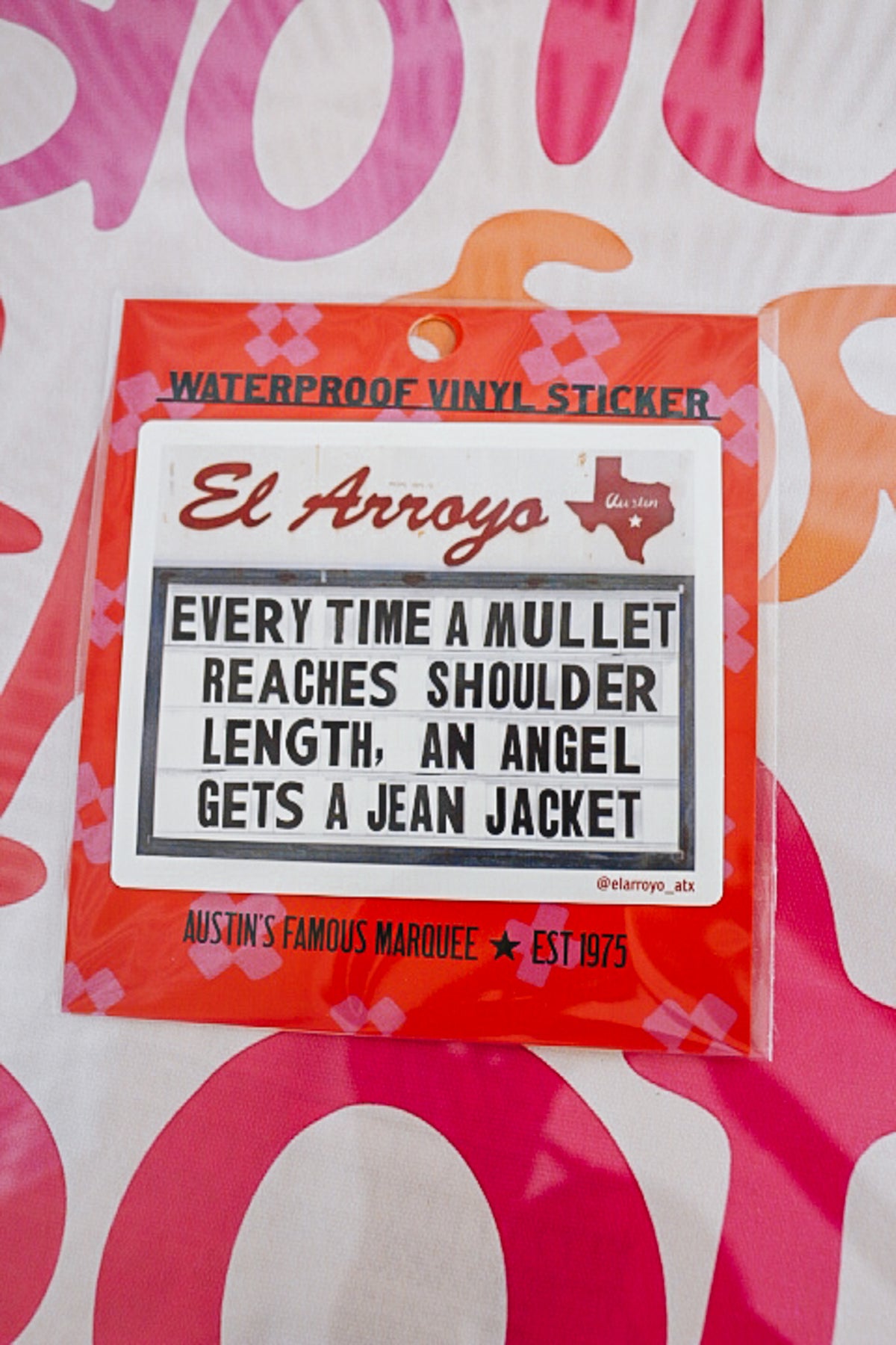 Jean Jacket Waterproof Vinyl Sticker – Dales Clothing Inc