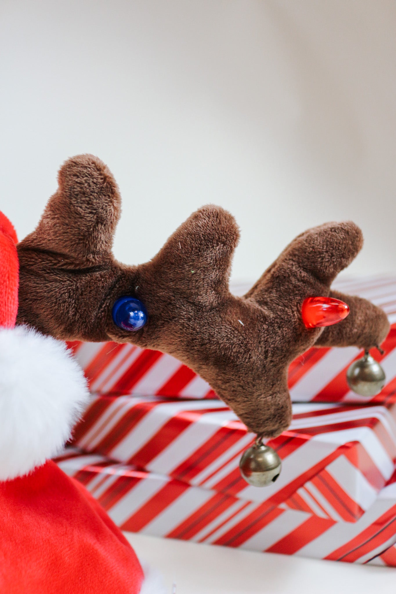 Singing Santa Deer Hat