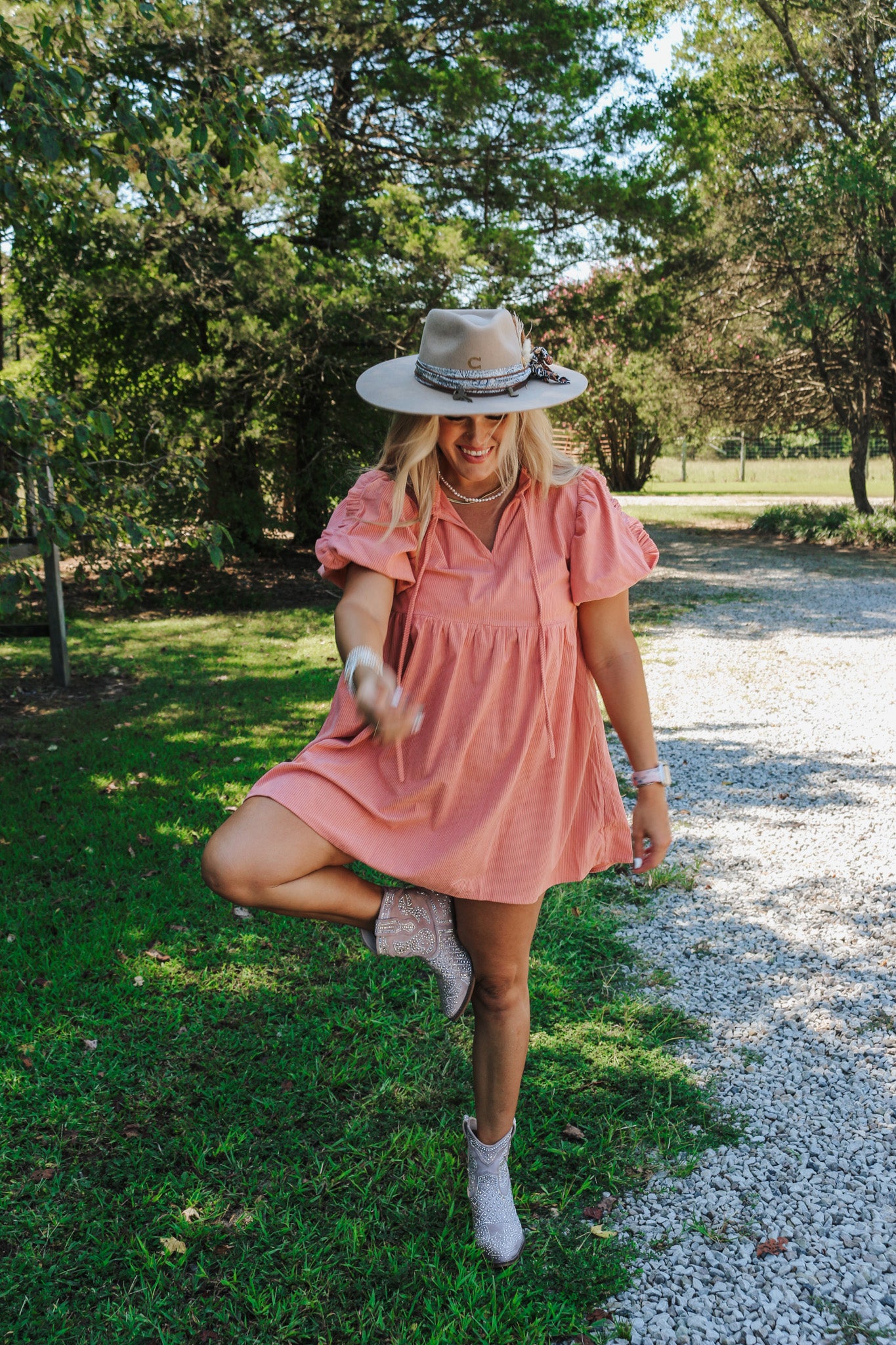 Sweet Charmer Corduroy Dress