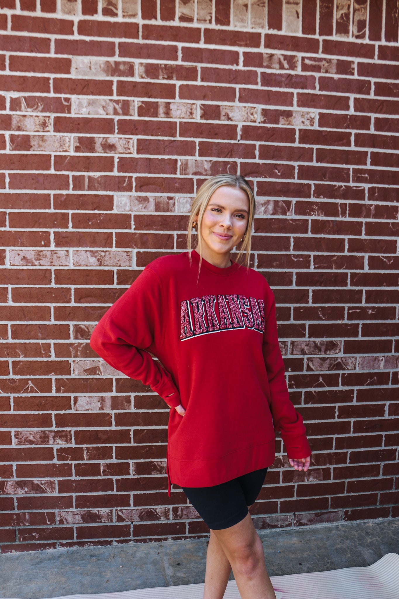 Crimson 2025 red sweatshirt