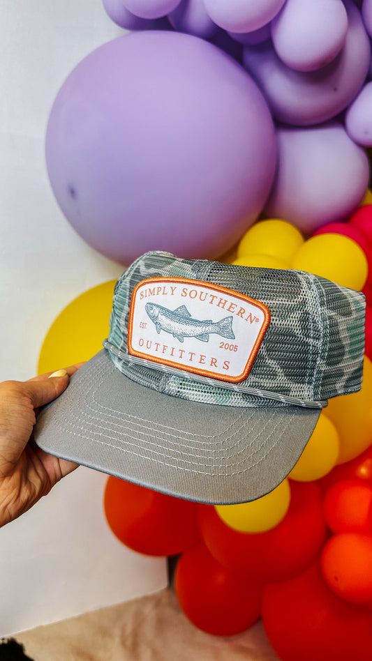 Men's Camo Fish Simply Southern Hat