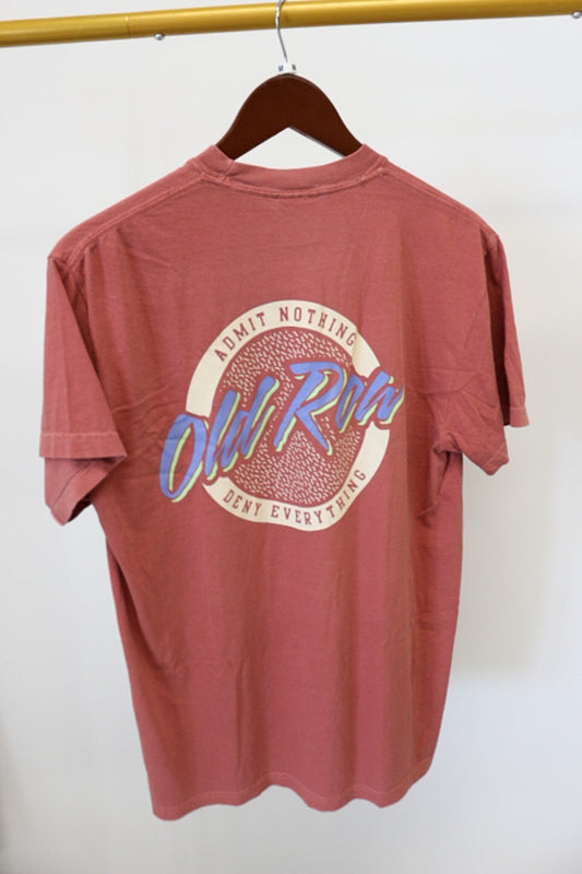 Old Row Logo Brick Tee