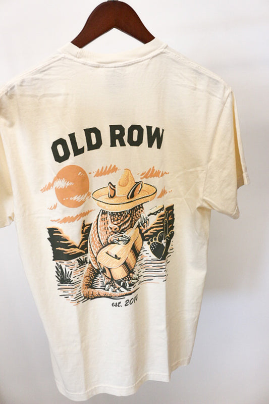 Armadillo Old Row Cream Tee