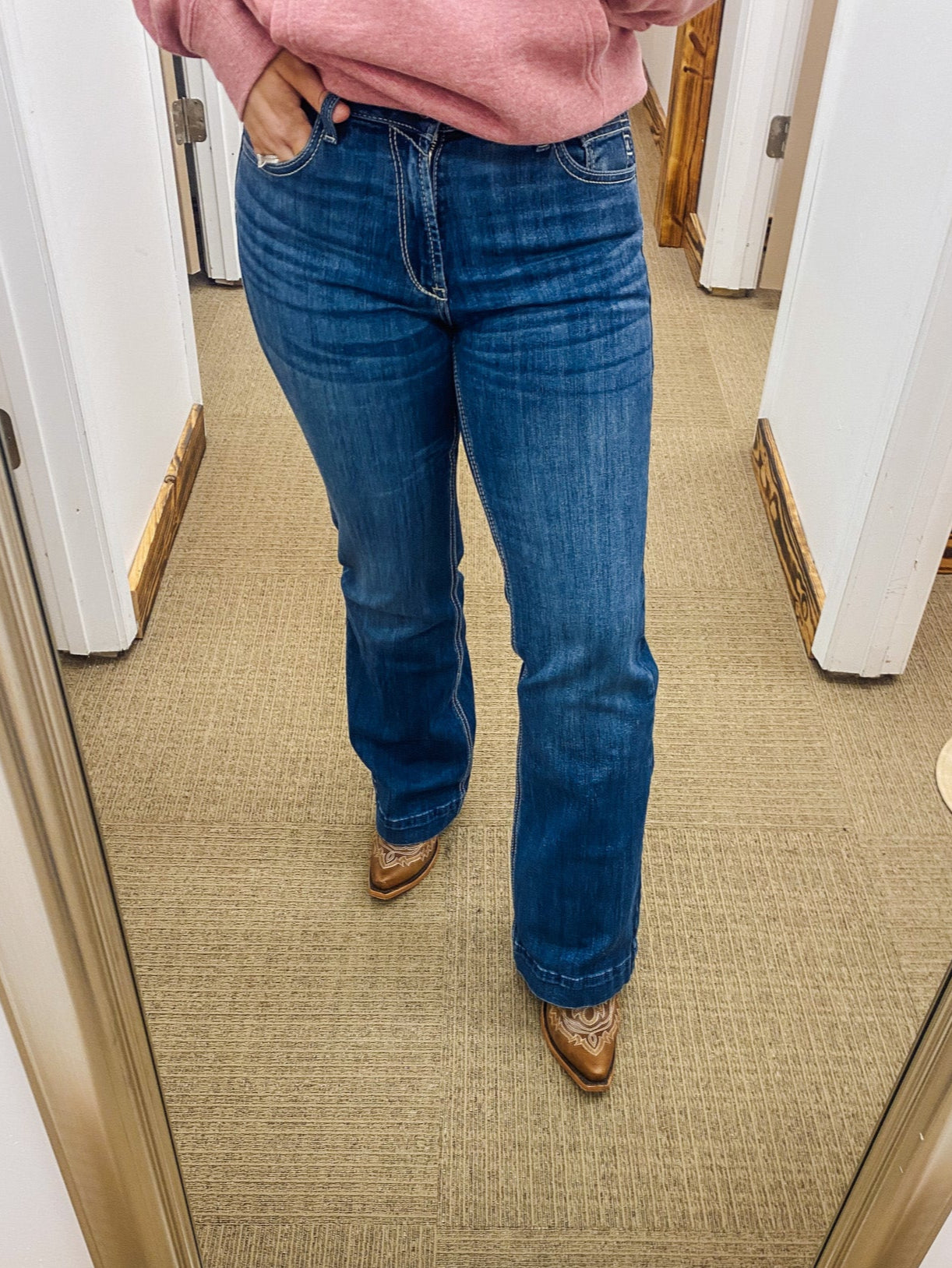 Women's Ariat High Rise Paula Slim Trouser Jeans