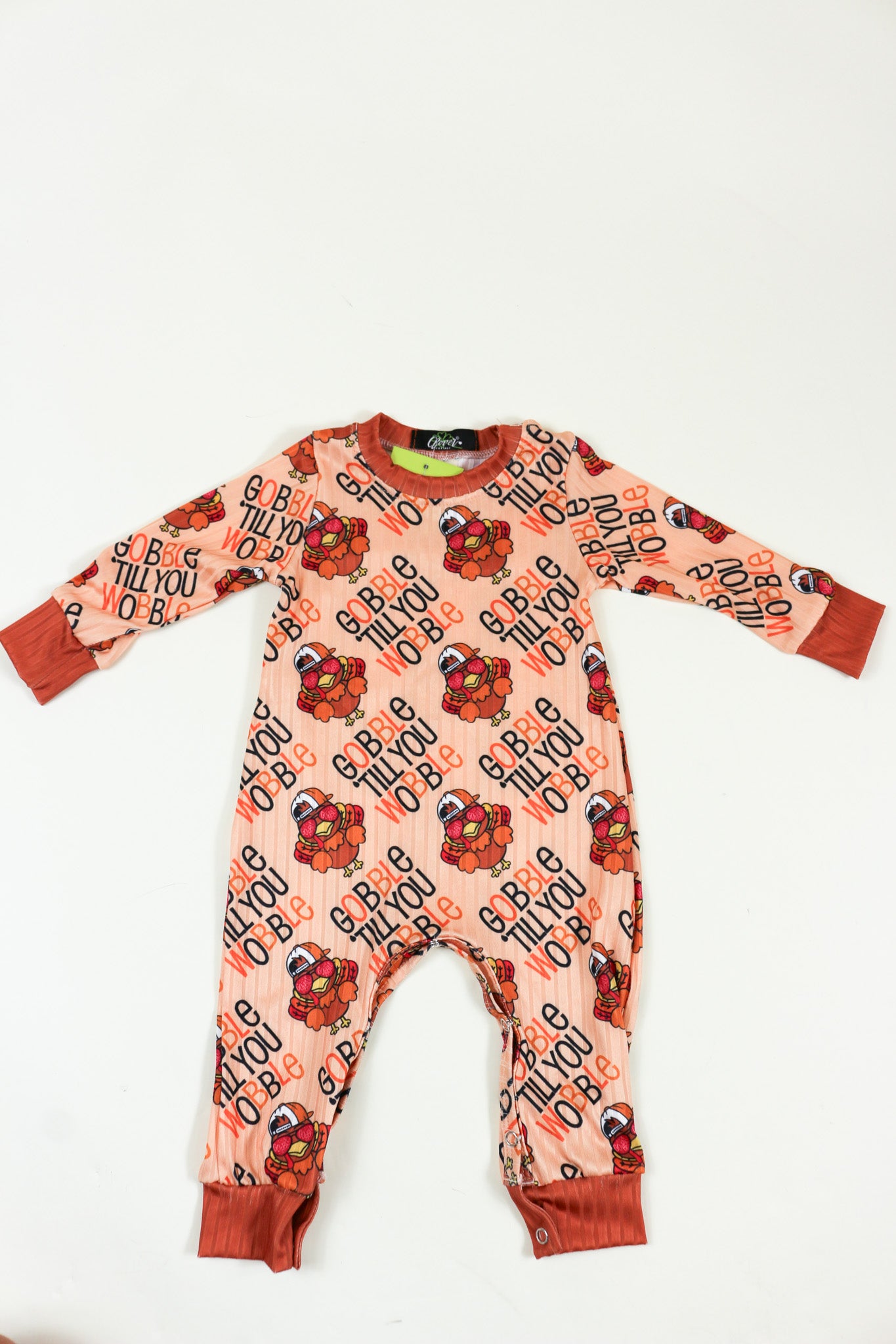 Gobble Wobble Boy Romper