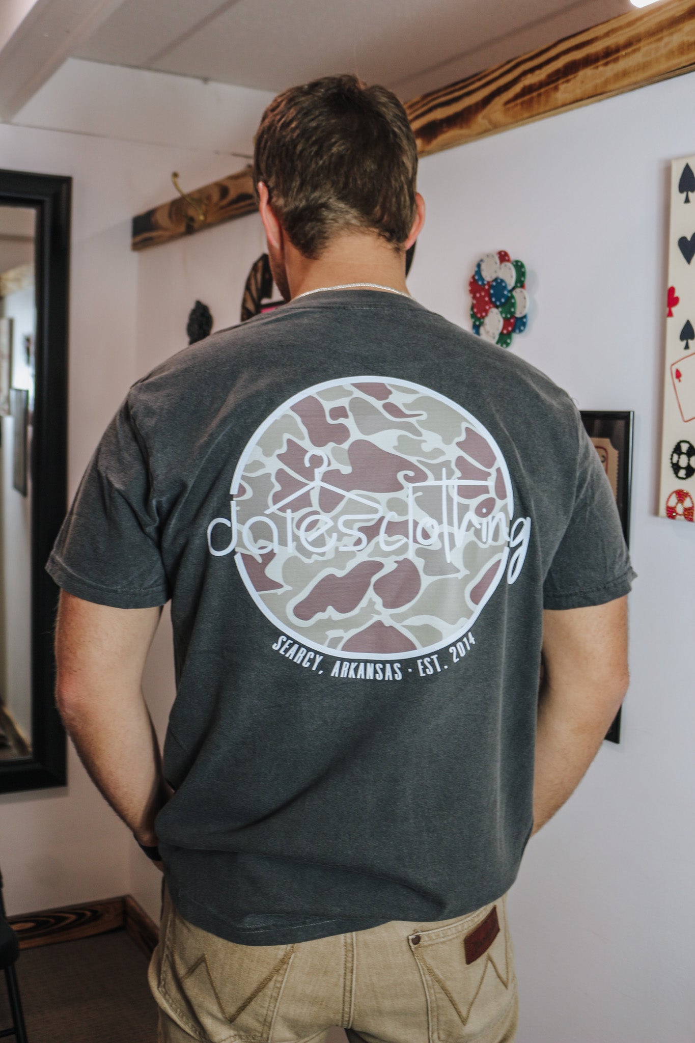 Men's Dales Logo Camo Tee -2 Colors