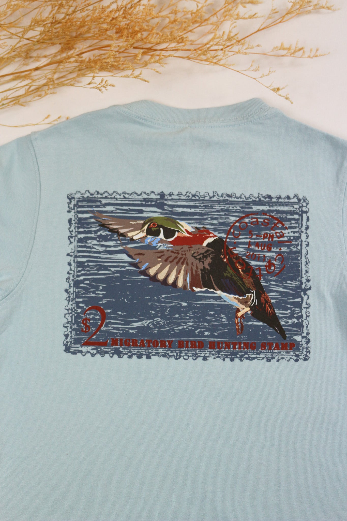 Sky Blue Duck Stamp Youth Tee