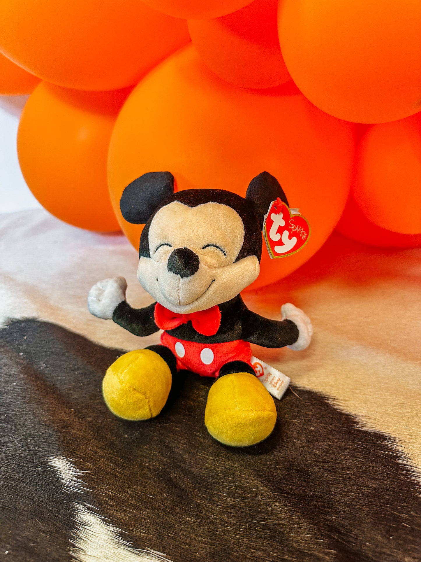 Small Mickey Mouse Beanie Baby