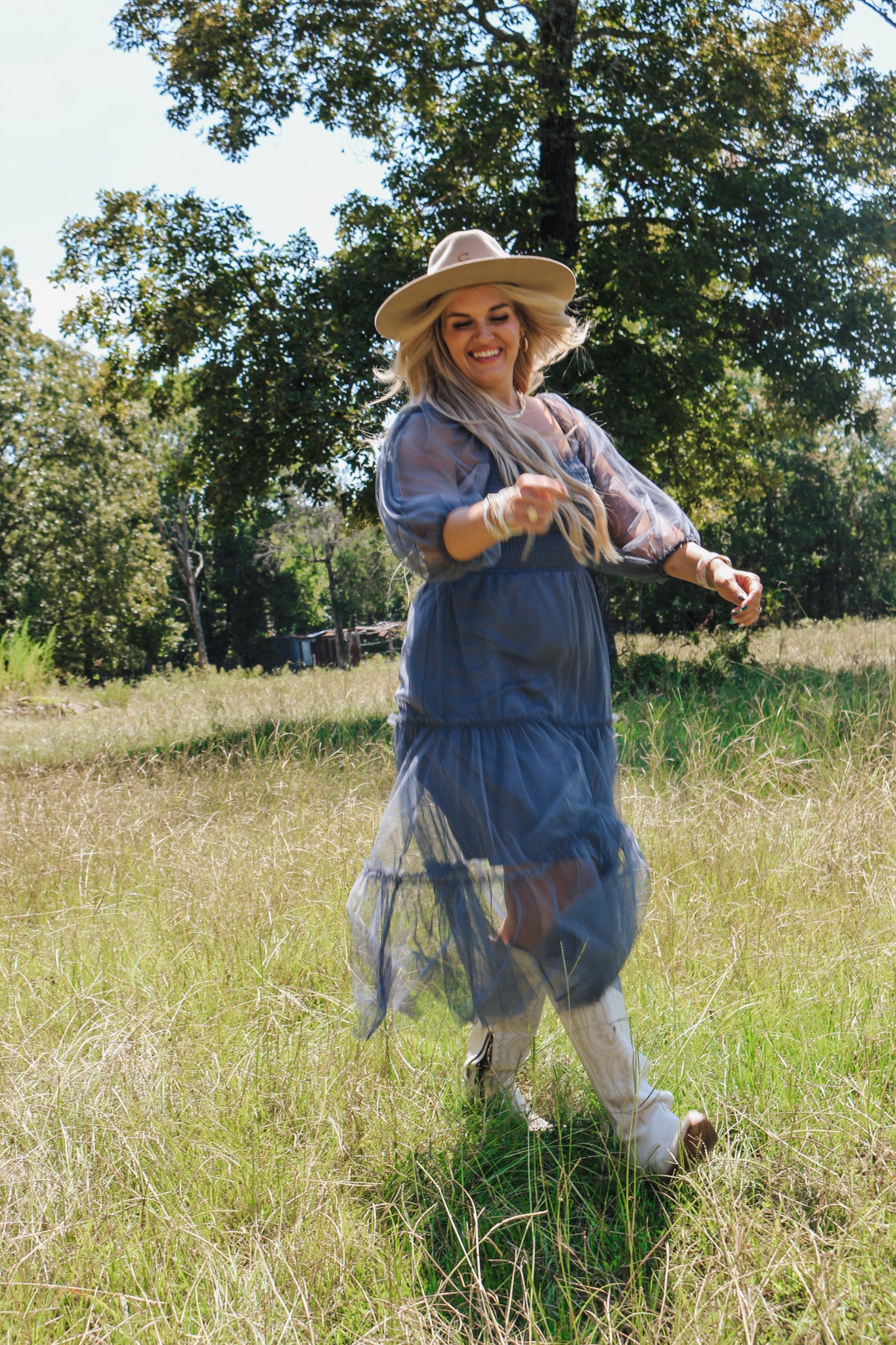 Onto The Next Mesh Maxi Dress