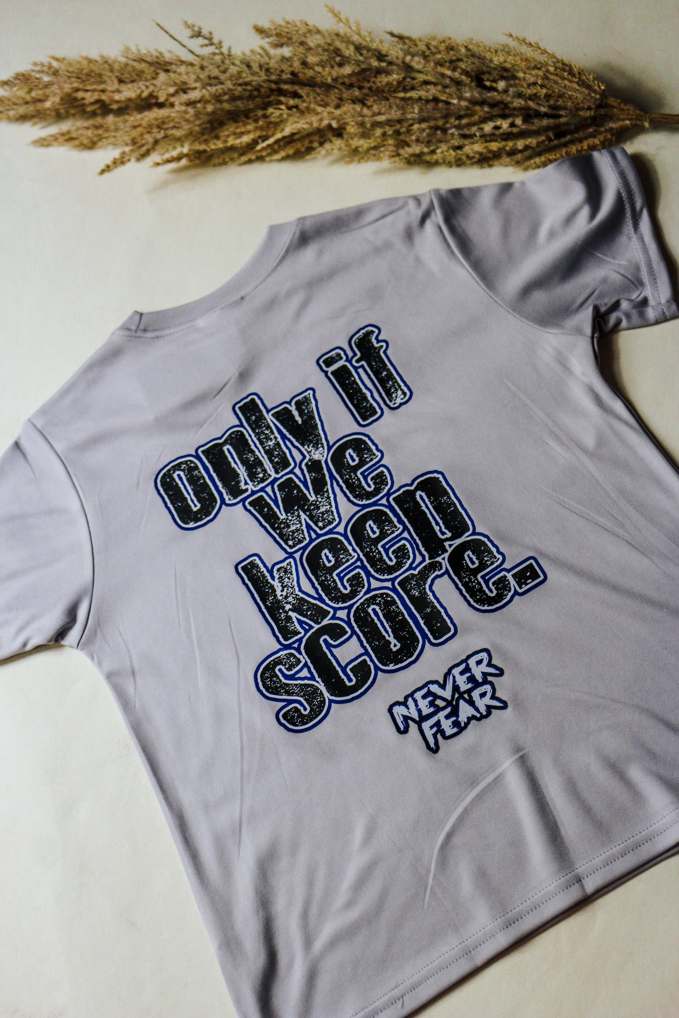 Only If We Keep Score Grey Youth Boys Tee