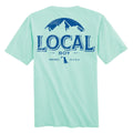 Local Boy Distressed Island Reef Latte Tee