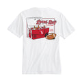 Mens Local Boy Red and Black Game Day Cooler T-Shirt