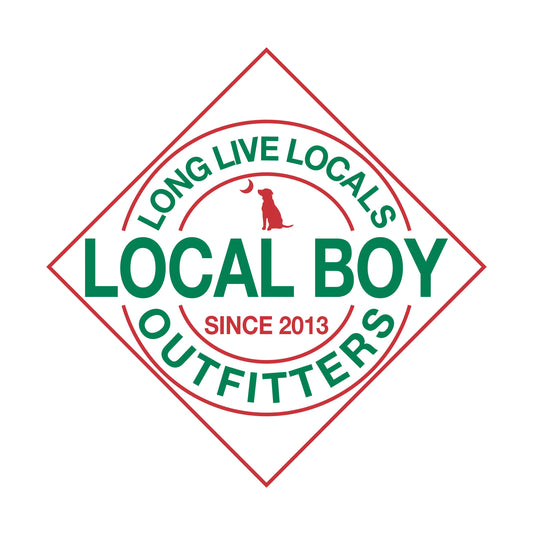 Local Boy White Red Devil Decal