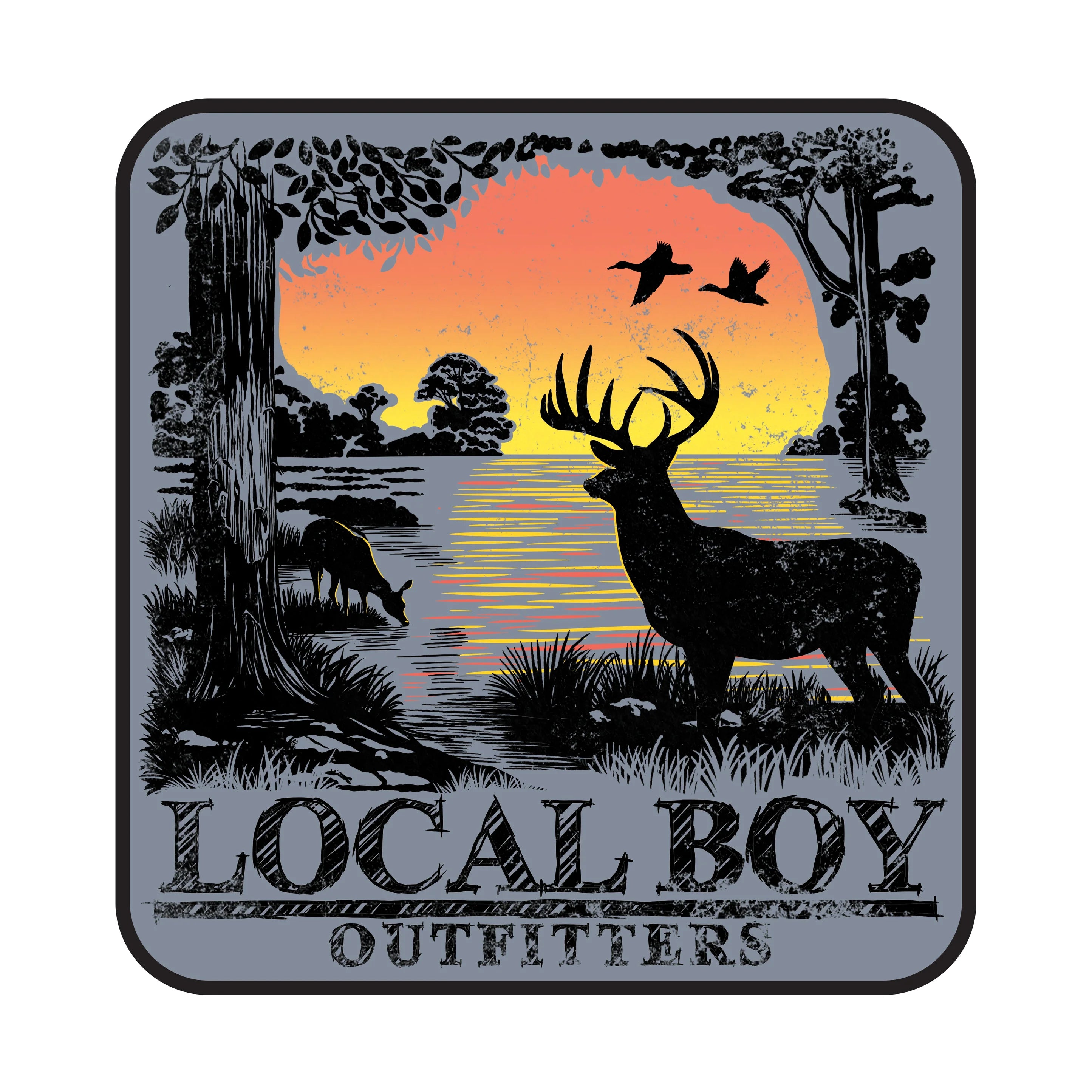 Local Boy Grey Twilight Tracker Decal – Dales Clothing Inc
