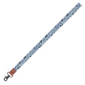 Distressed Cobalt Camo Long Lanyard