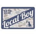 Camo Flag Saltwater Decal