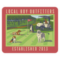 Local Boy Brick Red Country Club Decal