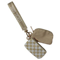 Local Girl dual wristlet keychain wallet, shown in one of several available colors