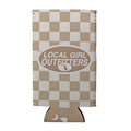 Local Girl Modern Oval Slim Can Koozie