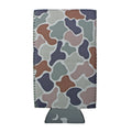 Local Girl Forest Camo Flora Slim Can Koozie