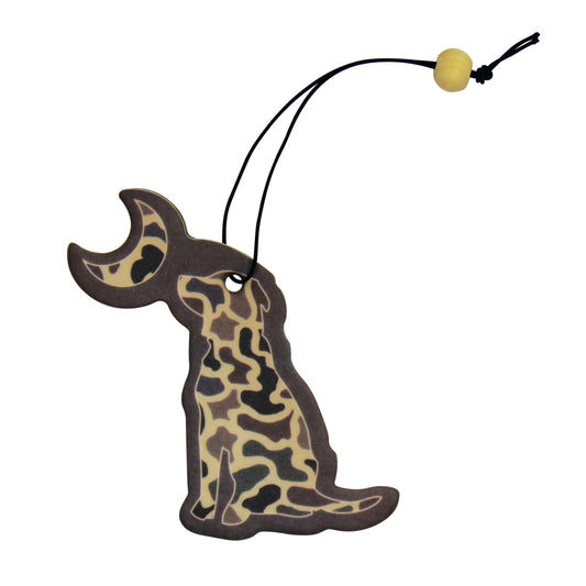 Local Boy Localflage Dog & Moon Camo Air Freshener - New Car