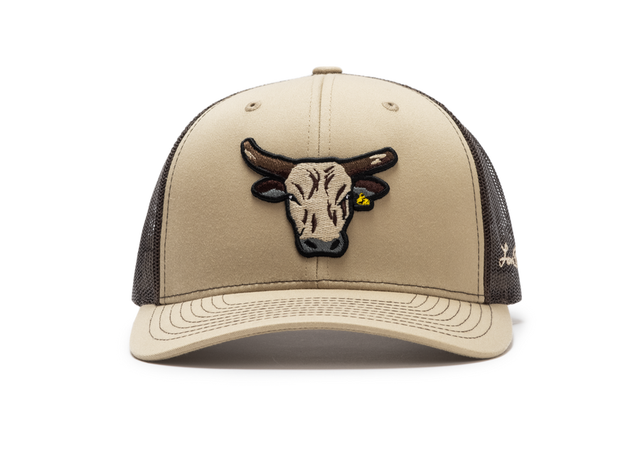 Lane Frost Desperado Cap- Khaki/Brown