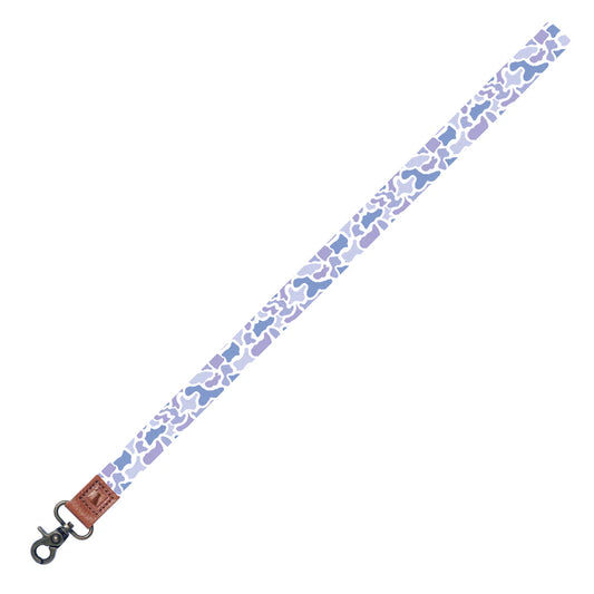 Local Girl Hydrangea Camo Long Lanyard