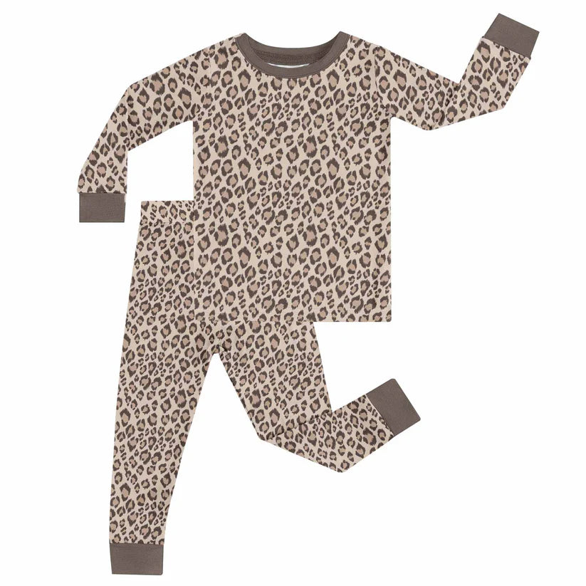 Classic Leopard Toddler Pajama Set
